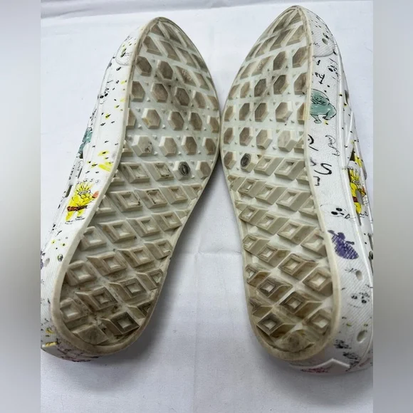Daniel Johnston Vans Slip On Trek Slides ( Austin TX release only) (MB2) RARE